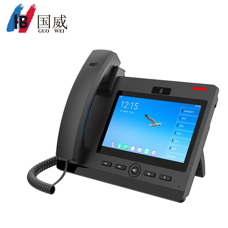 國威GW61V千兆安卓觸摸7寸屏可視電話