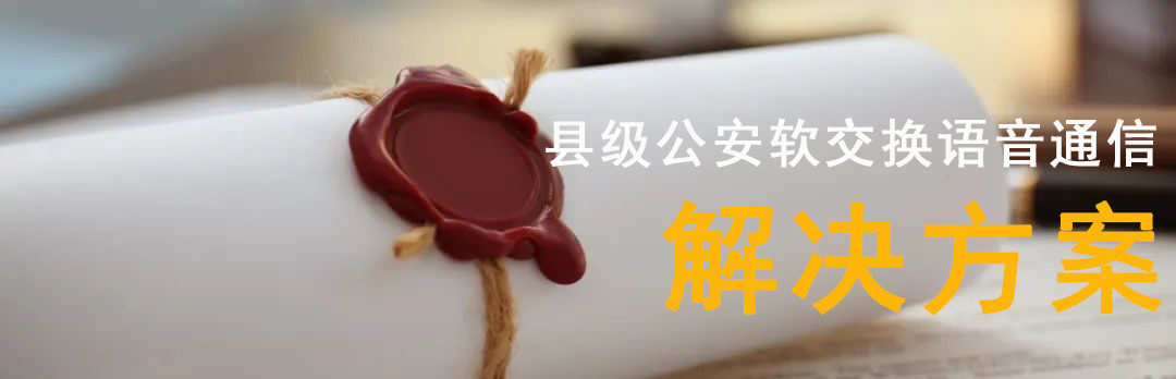 國(guó)威:縣級(jí)公安軟交換語(yǔ)音通信解決方案